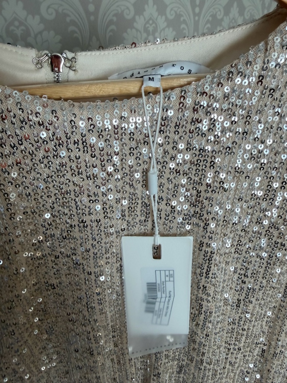 ENDLESS ROSE Ruched Sequin Mini Dress - Picture 3 of 4